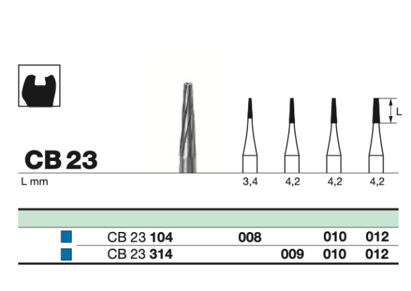 Бор твс D+Z / CB 23 314.012