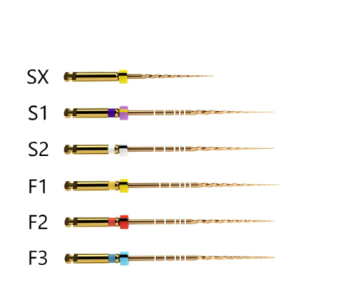 Протейпер  GOLD машинный F1/ 31мм стерильный (6 шт.), (Dentsply)