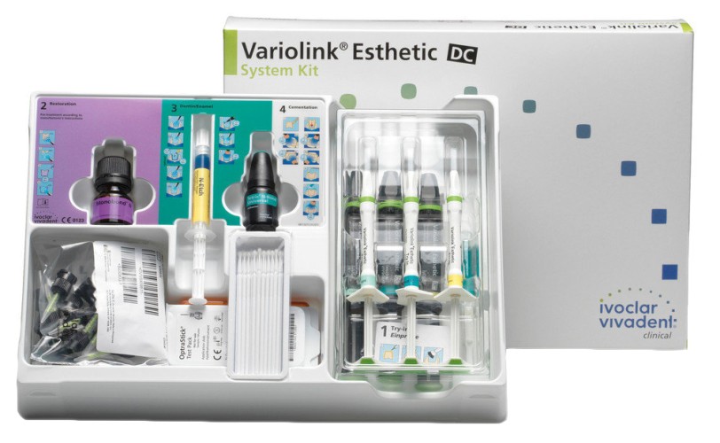 Вариолинк / Variolink Esthetic DC System Kit - фиксирующий композит двойного отверждения (набор), Ivoclar Vivadent / Лихтенштейн